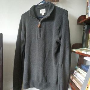 Like New St. John's Bay Quarter Zip Sweater